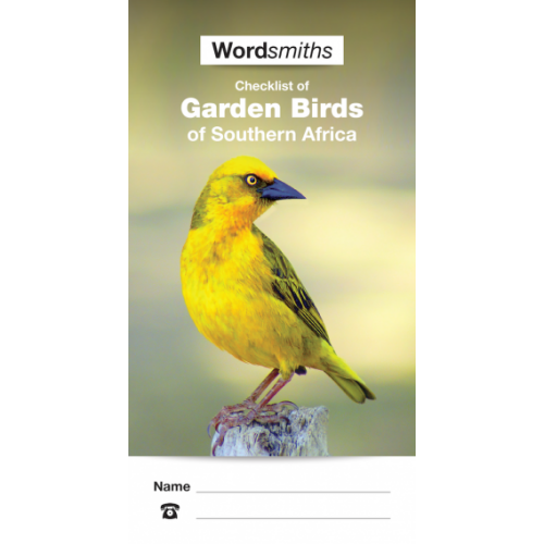 Checklist of Garden Birds of Southern Africa