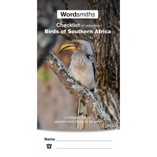 Checklist of Selected Birds of Southern Africa